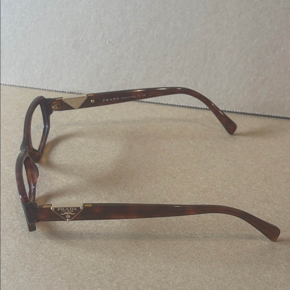 Authentic Prada Tortoise Shell Rectangular Glasse… - image 4